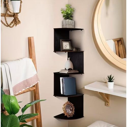 product_image_name-Generic-5-Tier Corner Wall Mount Corner Floating Shelf Bookshelf Organizer Storage Shelf Rack Multi-Purpose Display Rack-8