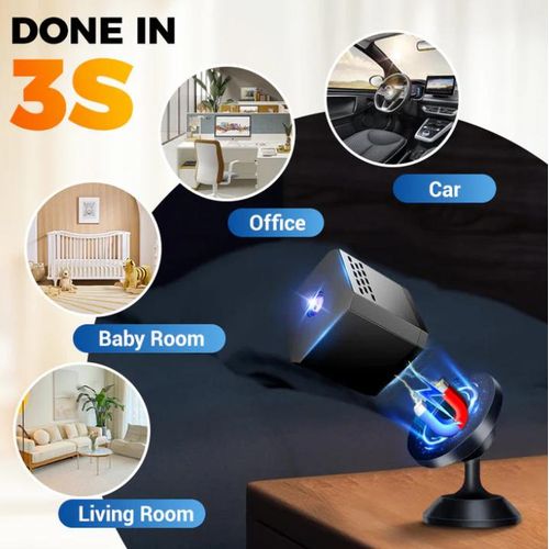 product_image_name-Generic-????2026 Mini Smart Camera, HD Surveillance Hidden Camera with Night Vision ????-3