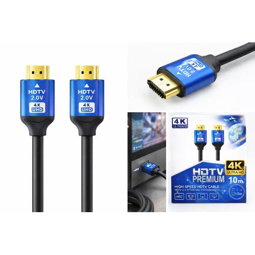 product_image_name-Generic-HDMI Cable 4K Ultra HD – High Speed HDMI 2.0 HDTV Cable for TV, Decoder, Laptop ( 10m)-1