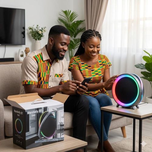 product_image_name-Generic-Marshelly BT D40 Bluetooth Speaker + Free Portable Music Box - THE OFFICIAL HIGH-POWER Wireless Speaker for Home & Outdoor-2