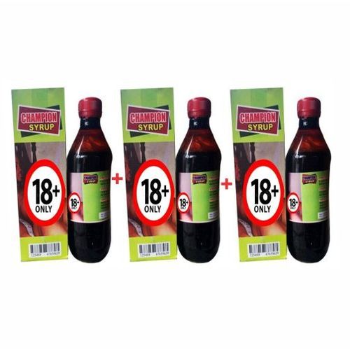 Shop Champion 3 Set Of Manhood Enhancing Syrup 200ml Online Jumia Ghana 9418