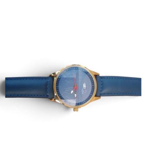 AD Trending VRO Unisex Leather Time Piece - Blue