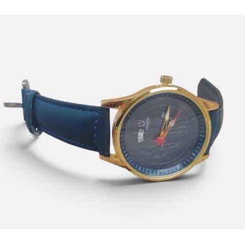 AD Trending VRO Unisex Leather Time Piece - Blue - image 2