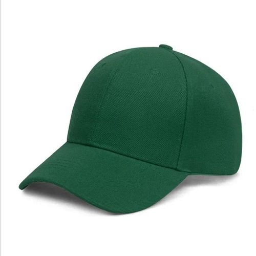 White Label Adjustable Baseball Cap - Green