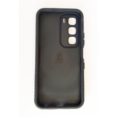 Infinix Hot 60 Case Slide Window Lens Protection with Magnetic Stand. Black - image 3