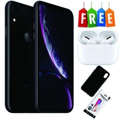 product_image_name-Generic-iPhone XR – 128GB HDD – 3GB RAM – 12MP Camera – Face ID – 6.1" Liquid Retina HD Display - Black + Free Accessories-1