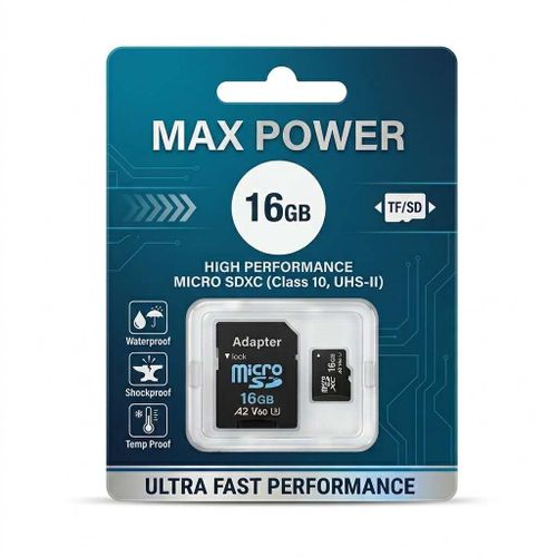 Generic 16 GB TF Micro SD Memory Card with SD Card Adapter - image 4