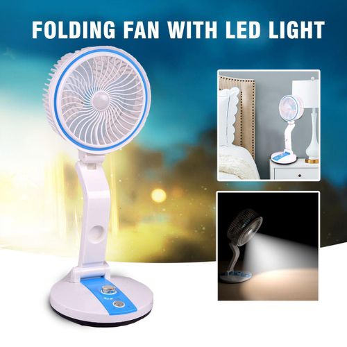 Generic rechargeable folding table fan