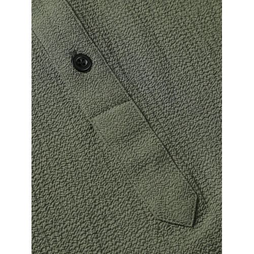 product_image_name-Fashion-Men's Top Pure Cotton Solid Henry Long Sleeve Shirt-2