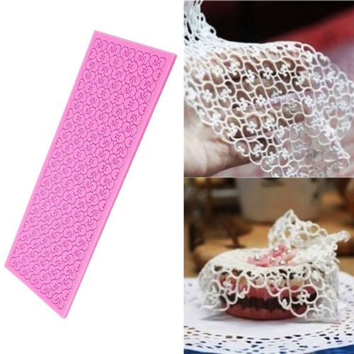Butterfly Silicone Lace Mat Fondant Cake Decorating Moulds Chocolate  Sugarcraft Gumpastes Mold Lace Impression Mold Cake Brim Border Rind Decor  Mold Sugar Lace Baking Mat DIY Embossing Pad : Amazon.in: Home &