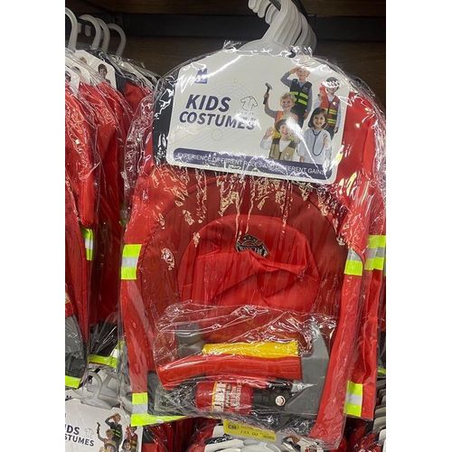 product_image_name-Fire Fighter-Firefighter Costume for Unisex Pcs Halloween Pretend Play Set for Kids 3-7 NEW-1