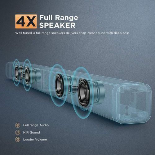 product_image_name-White Label-6000W - High Powerful Quality Wireless In-Built TV Subwoofer Soundbar - Black ( UK STANDARD )-4