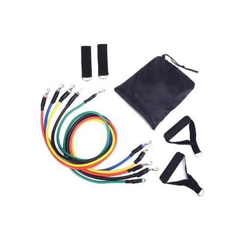 Generic 5 Pcs Stackable Exercise Resistance Band Set - Black - image 5
