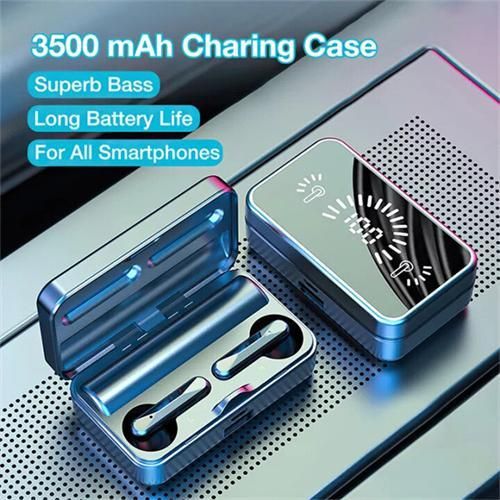 product_image_name-Generic-Wireless Bluetooth Earphone S20 Touch LED Stereo Audio Black-2