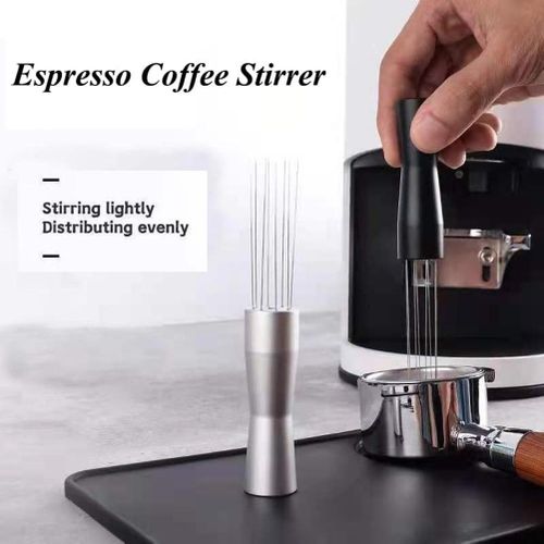Espresso Coffee Stirrer,WDT Tool, Stainless Steel Mini Whisk for
