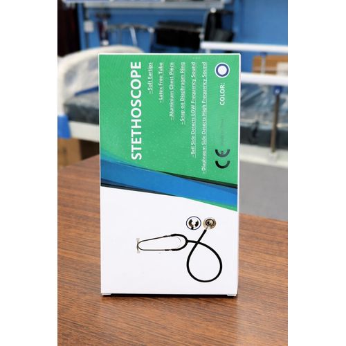 Generic Professional Dual-Head Stethoscope - High & Low Frequency Acoustic Performance