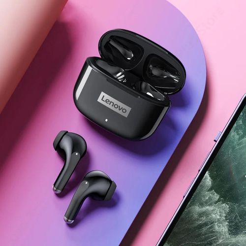product_image_name-Lenovo-Thinkplus Wireless Earbuds LP40 PRO Bluetooth 5.3 Tws Earphone Long Battery Life Stereo Music Headset-2