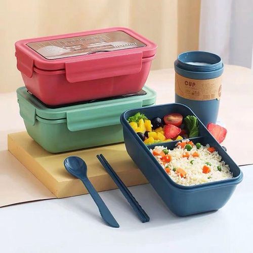 product_image_name-Homie Life-Lunch box with cutlery set-2