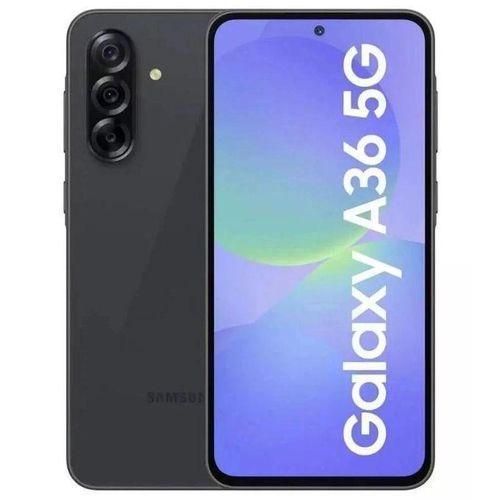 product_image_name-Samsung-A36 5G - Dual SIM - 6.7 Inches FHD+ 50MP/13MP - 256GB HDD - 8GB RAM - 5000mAh - Water & Dust Resistant IP67 - Awesome Black-1