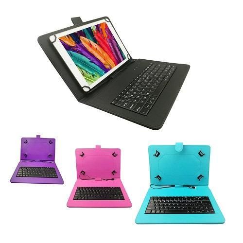 Generic 10.1-inch wired leather keyboard, multi-color optional, multi-model tablet universal - image 2
