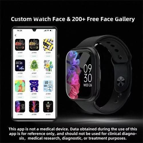 FLAMEDEAL Series 10 7-in-1 Strap 2.2" Bluetooth Call Full Touchscreen Smartwatch- For Android and iOS - image 4