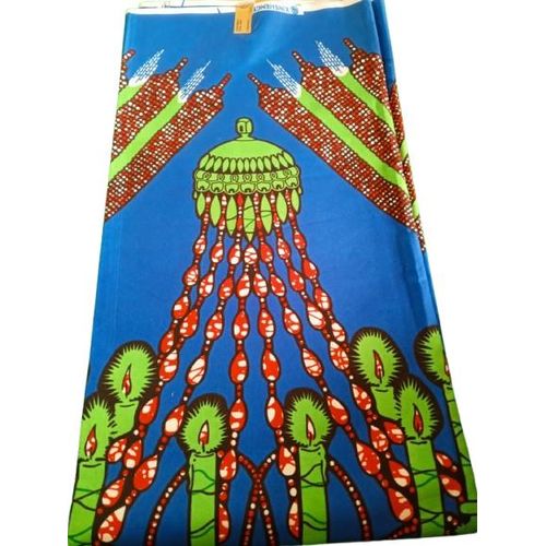 product_image_name-Generic-African Wax Print Fabric 6 Yards - Multicolour-4