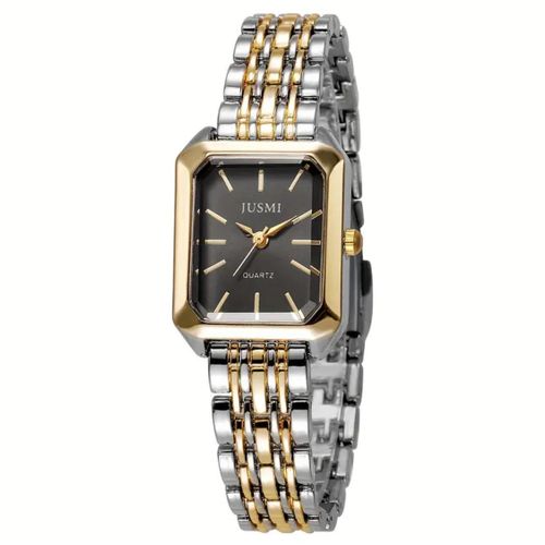 product_image_name-JUSMI-Ladies Stainless Steel Watch- Silver-Gold-Black-1
