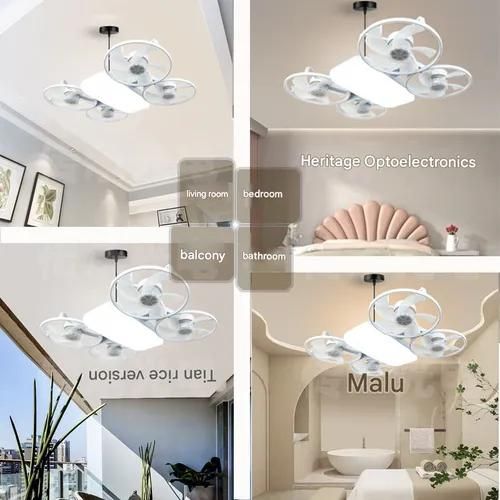 Generic 2026 New Model Screw-Base  Fan Lightan Light - image 4