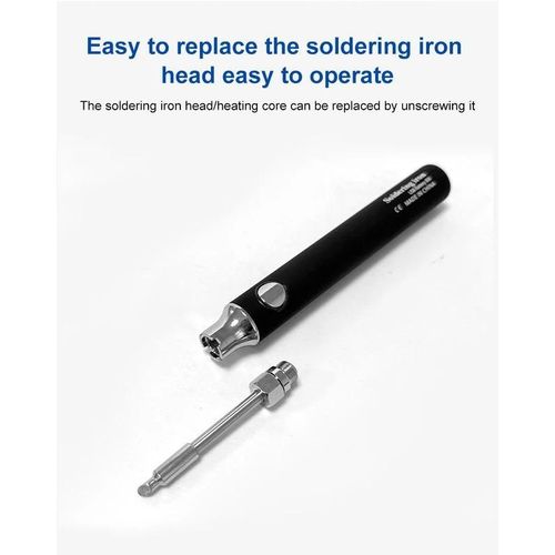 Generic Wireless Charging Electric Soldering Iron Solder Iron USB 5V 8W Fast Charging - image 5