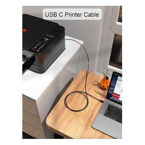 Generic LASA CableCreation USB-B to USB-C Printer Cable - 2m High-Speed Data Transfer - image 4