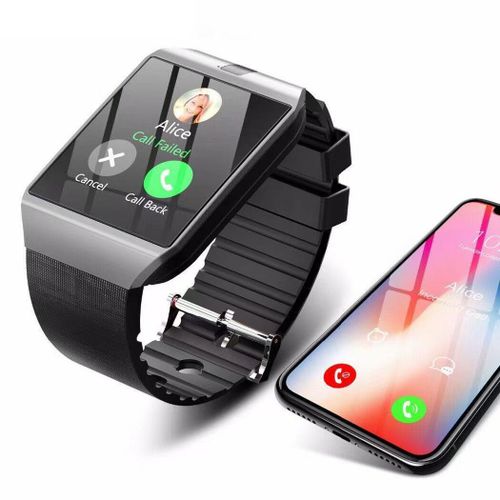 product_image_name-Generic-Smart Watch With Sim Card Slot- Black -3