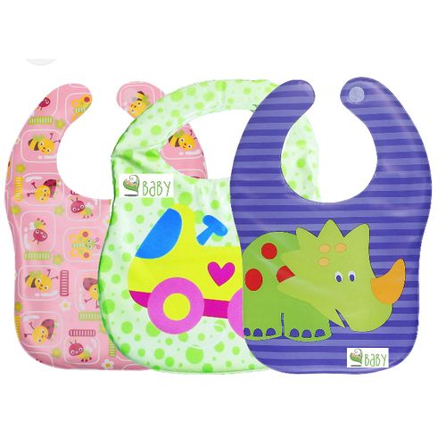 product_image_name-A Bonne-Waterproof Baby Bib - Multicolours -2
