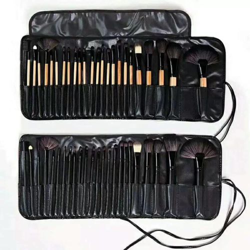 Generic 24PCS Makeup Brush Set with BagProfessional Foundation Blending Powder BlushBrush - image 2