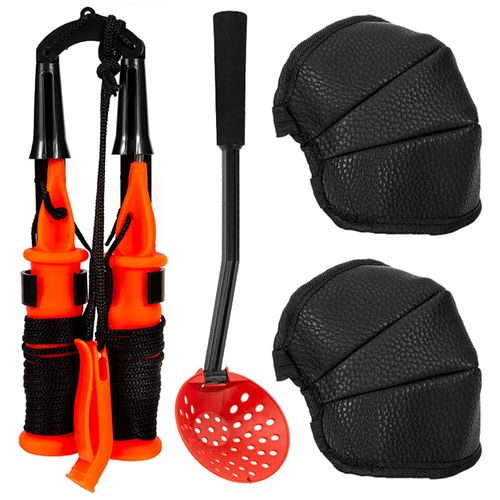 Shop Generic Ice Fishing Equipment Set Ice Fishing Spoon Ice Picks Knee  Pads Combination Online