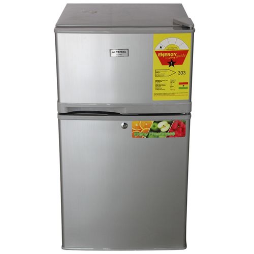 Shop Westpool WP-100 Double Door Refrigerator - 80 Litres - Grey Online ...