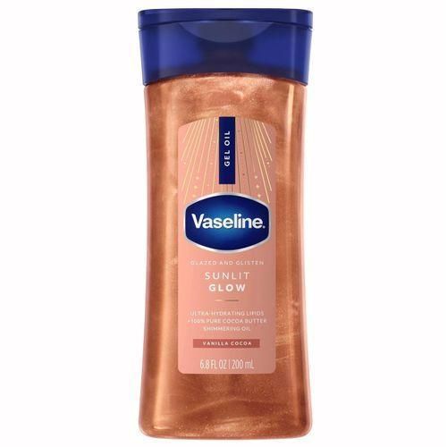 Vaseline Vanila Glow Sunlight Shimmer Oil - 200ml