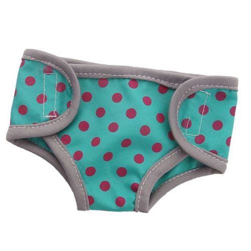 Shop Generic Cute Dotted Baby Doll Underpants For 18inch Doll Accs Green  Online