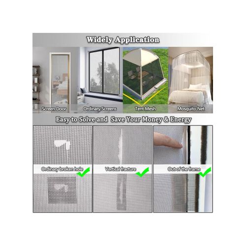 product_image_name-Generic-Adhesive Tape to Repair Mosquito Nets Mospear for Windows & Doors- White-4