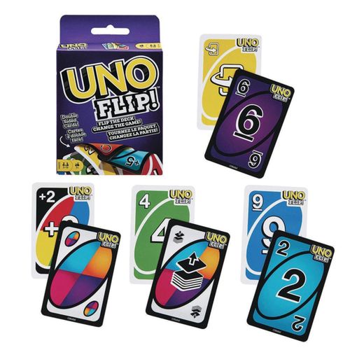 Uno Customizable Card Game 112 Pieces Swap Cards Create Your Own Rules - Multicolor