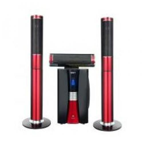 Shop Jerry Power Powerful Long Poles Home theatre System (JRDH3) Red