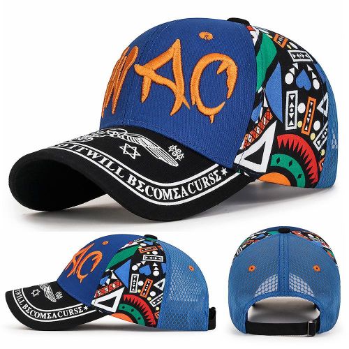 product_image_name-Fashion-Men's graffiti baseball cap, adjustable outdoor sports cap-1