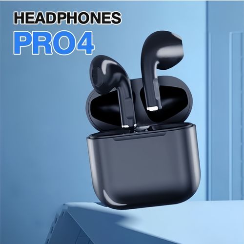 product_image_name-Guixia-Pro4 Tws Wireless Bluetooth Headsets  - black-3