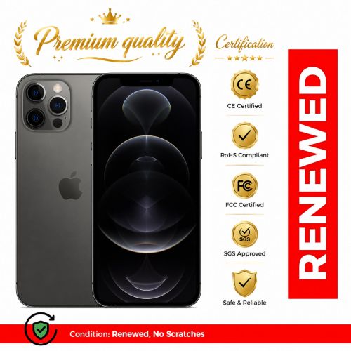 Renewed iPhone 12 Pro - 128G - 6.1“ - Dual SIM - Graphite