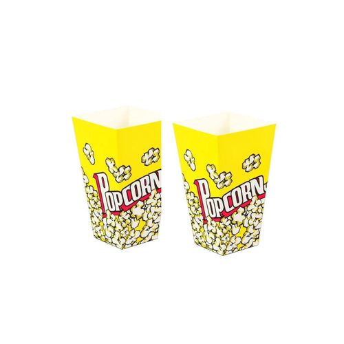 product_image_name-Generic-100pc Popcorn Serving Boxes 32oz Food Packaging - Yellow-1