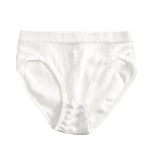 Shop Generic Women High Waisted Panties Ribbed Cotton Seamless