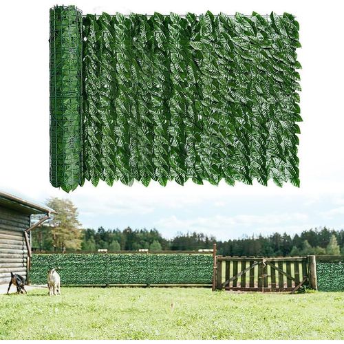 VEVOR 1x3m Artificial ivy privacy flower fence - image 2