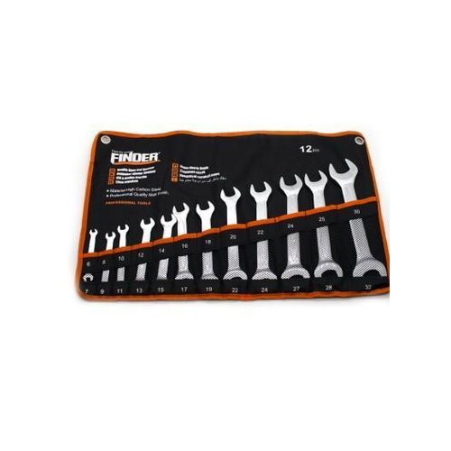 White Label 12Pcs Double-Ended Combination Wrench Set Finder Tools