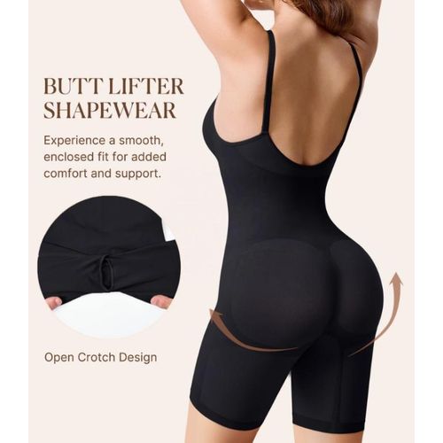 product_image_name-AD-Sexy Body Shaper Suit For Woman - Black -1