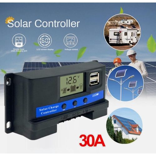 product_image_name-Generic-30A 2USB Intelligent Regulator PWM Solar Charge Controller-1