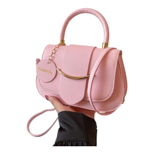 product_image_name-Generic-Ladies Cute Fashion Handbag Crossbody Bag & Shoulder Bag - Pink-1